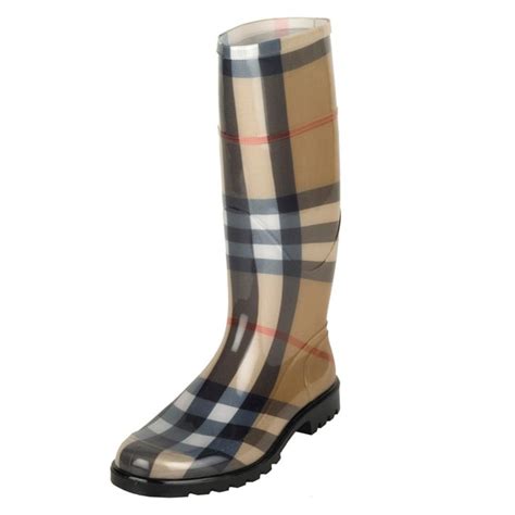 burberry rain boots celebrity|burberry rain boots overstock.